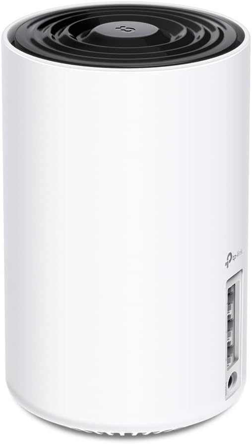 TP-Link Deco XE75(1-Pack) 5400Mbps Gigabit Mesh Wi-Fi 6 Wireless Router | Beamforming | MU-MIMO OFDMA | 6 Streams | 1.7 GHz Quad-Core CPU,White