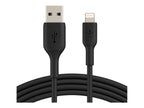 Belkin 1 Meter Cable PVC A to Lightning Black