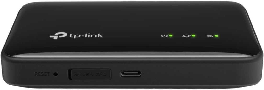 TP-Link M7005 4G LTE WiFi 6 Hotspot Router with 150Mbps Speed, 287Mbps Wi-Fi, 2400mAh Battery, Connects up to 10 Devices, Portable Networking Router