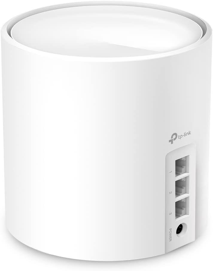 TP-Link Deco X50 AX3000 Whole Home AI-Driven Mesh Wi-Fi 6 System, Dual Band With Gigabit Port (2 Pack)