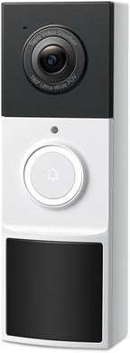 TP-Link Tapo D210, 2K 3MP, Battery Powered, Two-Way Talk, IP64, Cloud/Local Storage, Works with Alexa and Google Home, Easy Installation, Tapo Smart Video Colour Night Vision Supported Doorbell