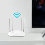TP-Link TL-WA1201 AC1200 Wireless Gigabit Access Point, Desktop WiFi Bridge, MU-MIMO & Beamforming, Supports AP/Multi-SSID/Client/RE Mode, 4 External Antennas, Passive PoE W/Free PoE Injector