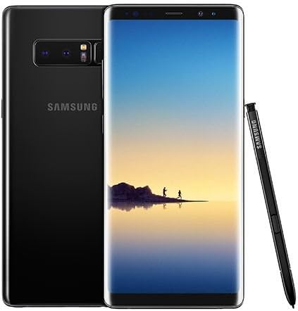 Samsung Galaxy Note 8 - 64GB, 6GB RAM, 4G LTE, Midnight Black(Renewed)