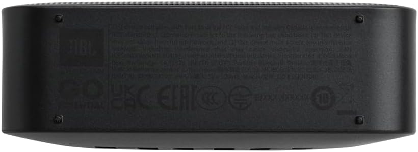 JBL Go Essential Portable Bluetooth Speaker — Black