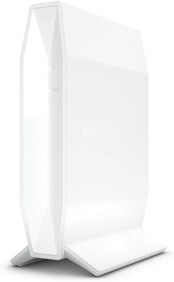 Belkin RT3200 WiFi 6 Router (AX3200, Fast Wireless Dual-Band for Streaming and Gaming, Parental Controls, 4 Gigabit Ethernet Ports)