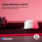 HyperX Pulsefire Haste 2 Wireless Gaming Mouse Ultra Lightweight — White — product image 10