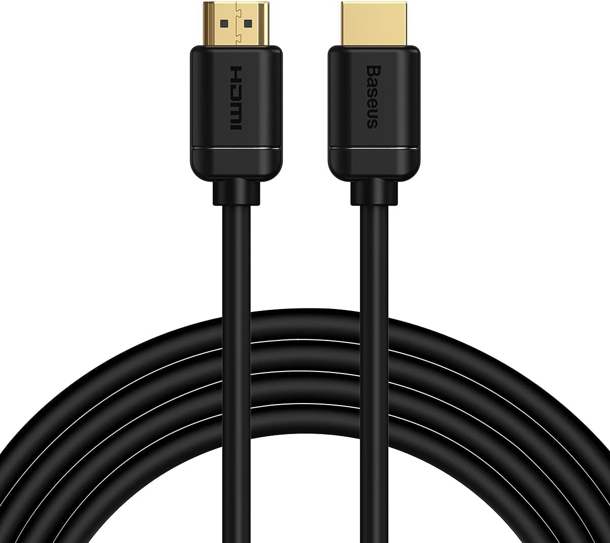 Baseus high definition Series HDMI To HDMI Adapter Cable 3m Black — 3 Meters — Black