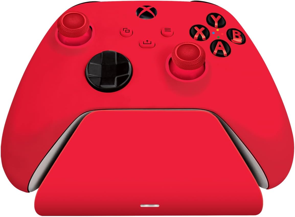 Razer Universal Quick Charging Stand for Xbox Series X|S — Pulse Red — main product image
