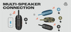 JBL Clip 5 Portable Bluetooth Speaker — White