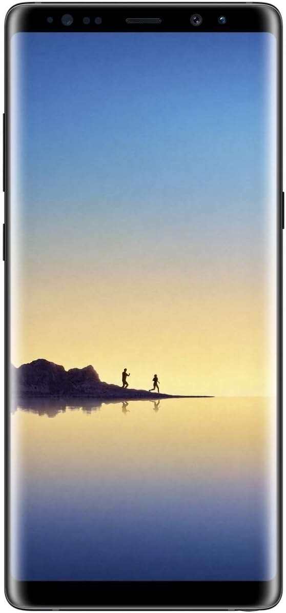 Samsung Galaxy Note 8 - 64GB, 6GB RAM, 4G LTE, Midnight Black(Renewed)