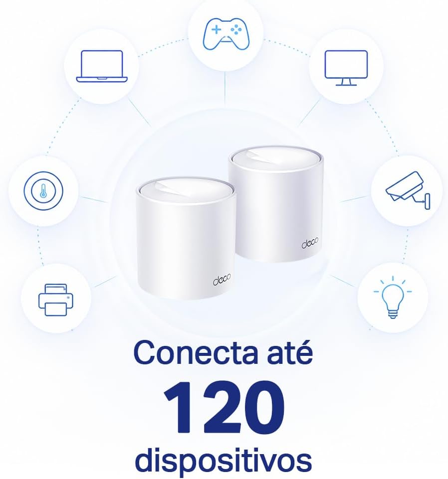 TP-Link Deco WiFi 6 Mesh AX1500Mbps Deco X1500(2-Pack), WiFi 6 System for Whole Home, 360㎡ Coverage, Easy Installation, Parental Control, Compatible with All Fiber Boxes