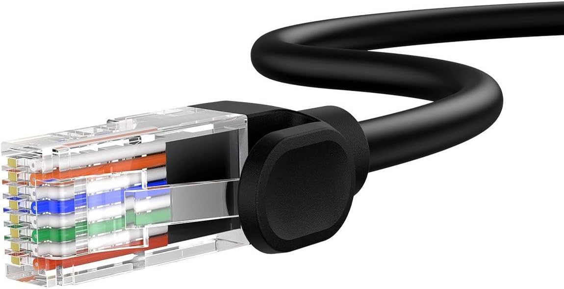 Baseus CAT5 Ethernet Cable — 1.5m — Black