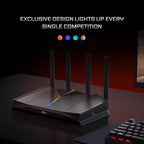 TP-Link Wi-Fi 7 Archer GE230 Gaming Router Dual-Band BE3600Mbps, 2 Ports 2.5Gbps, 3 Gigabit Ports, 320MHz Channels, 4K-QAM, Beamforming, HomeShield, Quad-Core CPU, Does Not Support xDSL