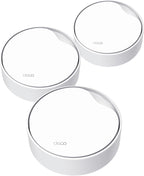 TP-Link Deco AX3000 PoE Mesh WiFi(Deco X50-PoE), Ceiling/Wall-Mountable WiFi 6 Mesh, Replacing WiFi Router, Access Point and Range Extender, PoE-Powered, 2 PoE Ports(1 x 2.5G, 1 x Gigabit), 3-Pack