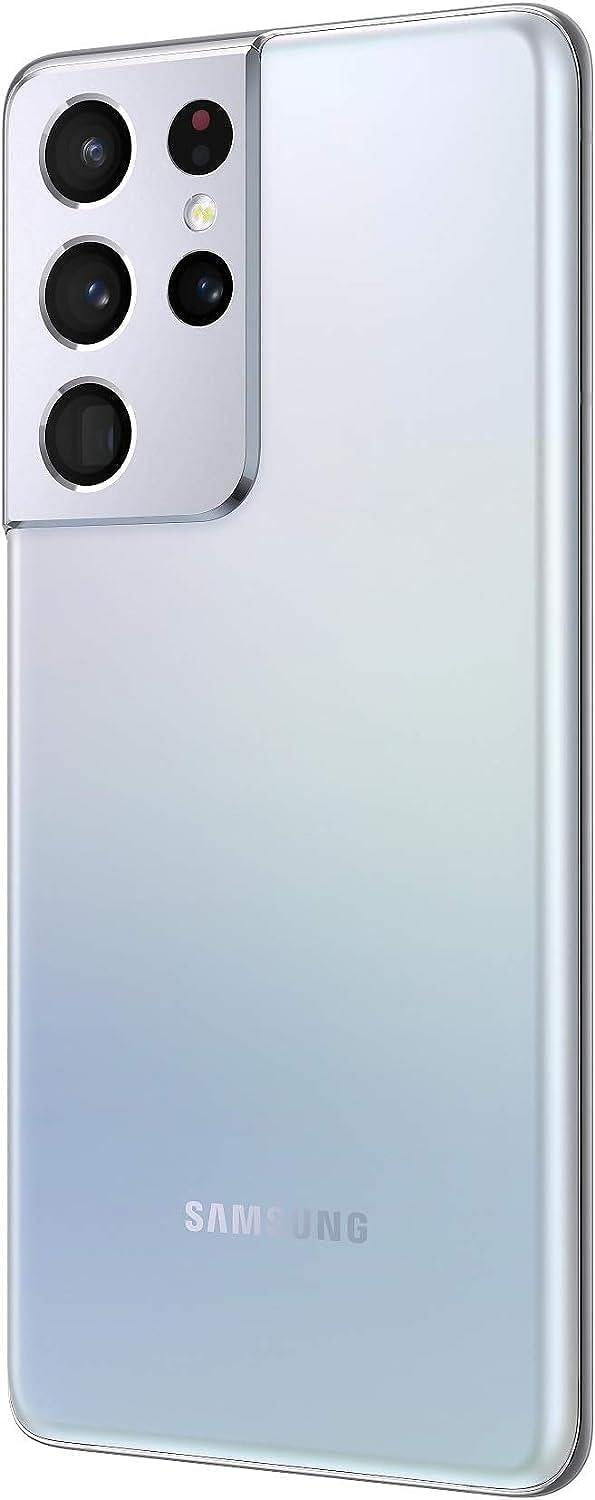 Samsung (Refurbished) Galaxy S21 Ultra 5G (G998B), 128GB 12GB RAM, Single Sim, Phantom Silver