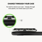 Belkin dual wireless charger (dual wireless charging pad 15w) fast charge 2 devices at once, including iphone, airpods, galaxy, pixel, more - black