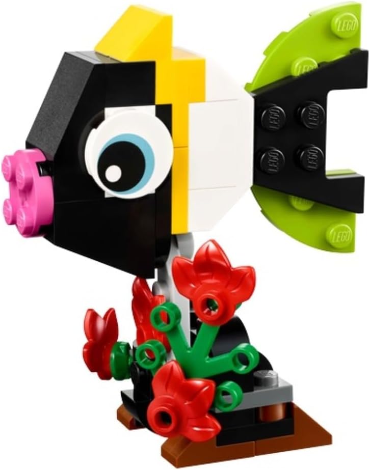LEGO Creator 3-in-1 Tropical Toucan, 59 Pieces, Ages 6+, Building Paper Bag Set 30688 — image 2