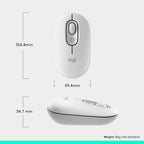 Logitech POP Mouse Wireless Mouse — White