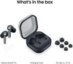 Samsung Galaxy Buds 4 Pro (2026) AI True Wireless Bluetooth Earbuds, Hi-Res Audio, 2-Way Speaker, ANC 2.0, Optimized Comfort, IP57, Live Translation, Black, US Version, 2 Yr Warranty
