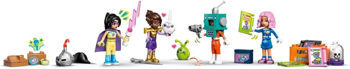 LEGO Friends Comic Book & Game Store Building Set, Gift for Kids 42674 — image 3