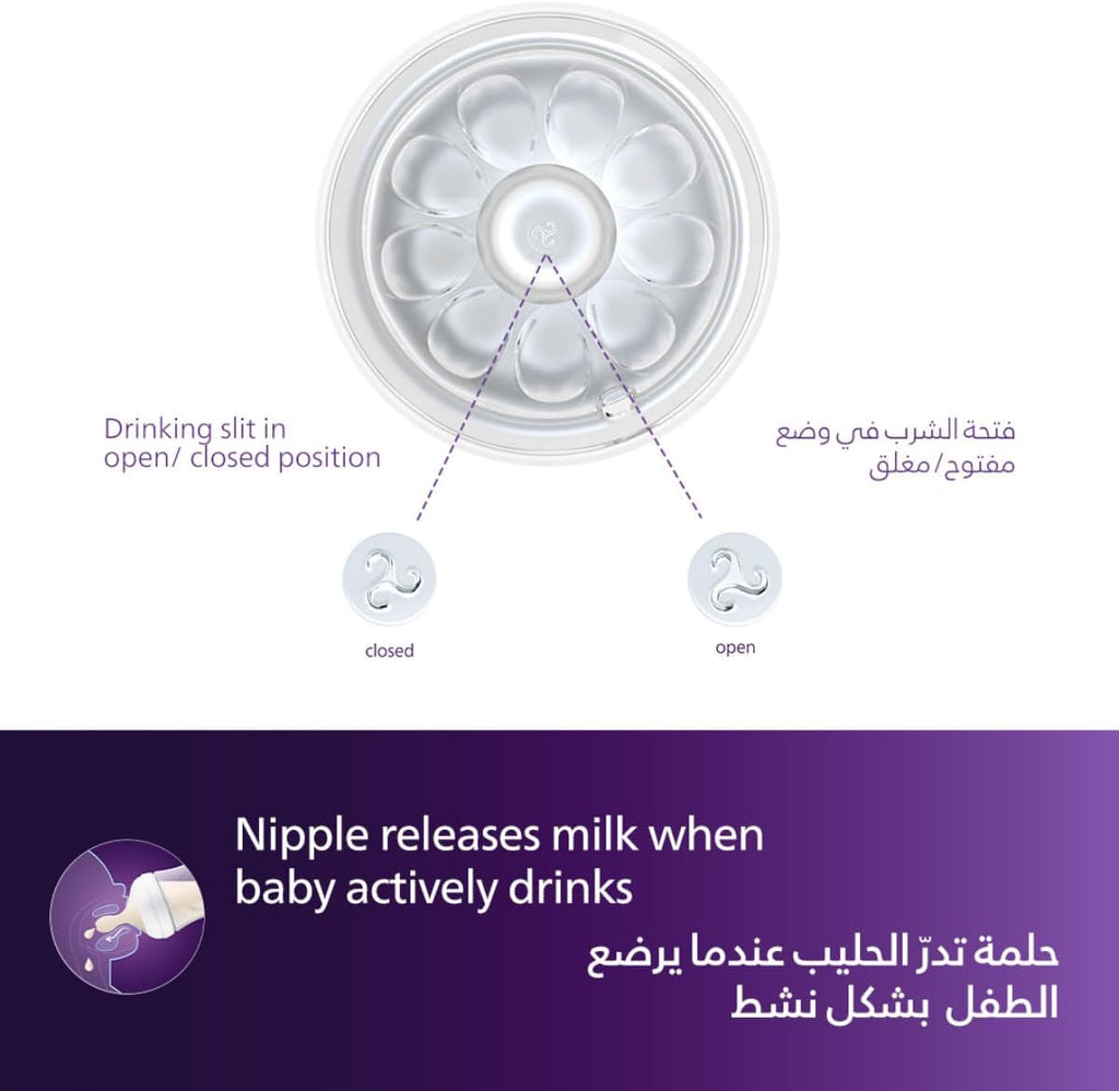 Philips Avent NATURAL 3.0 FEEDING TEATS 6 M X2