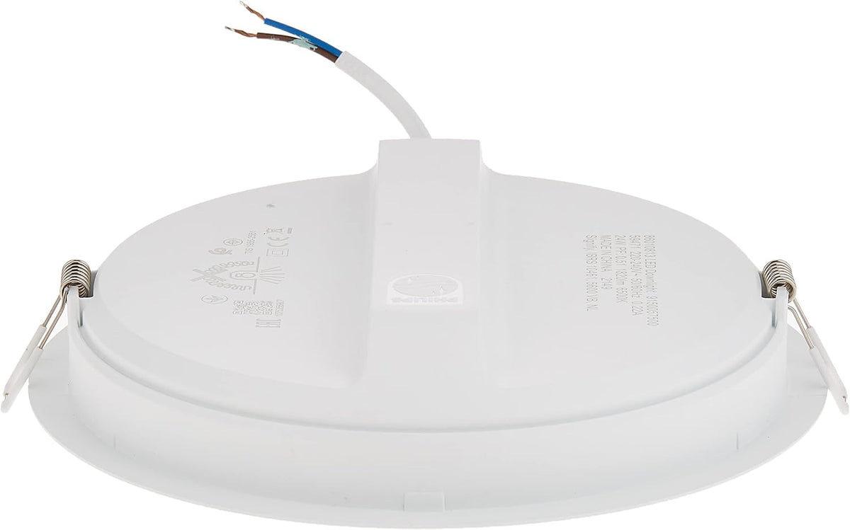 Philips LED Downlight 24W MESON 6500K D200mm Cut out 220V-240V 50/60Hz — White