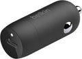 Belkin Fast Charge 30W Fast Car Charger, Compact Design with USB-C Power Delivery Port, USB Car Charger with Universal Compatibility for iPhone 16, 15, Samsung Galaxy S23, Note, Pixel and More - Black