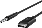 Belkin Rockstar 3.5Mm Audio Cable With Usb-C Connector (Usb-C To 3.5Mm Audio Cable, Usb-C To Aux Cable), 3Ft/0.9M