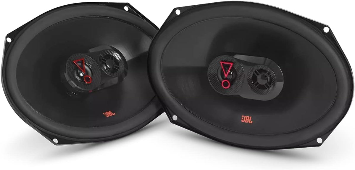 JBL Stage3 9637 6 x 9-Inch Car Speaker Set — Black