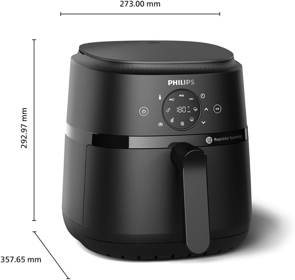 Philips NA229/09 2000 Series Airfryer 4.2L, 1500W, Black — Black