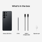 Samsung Galaxy S26 Ultra, Unlocked Android Smartphone, 256GB, Privacy Display, Galaxy AI, AI Camera, Super Fast Charging 3.0, Durable Battery, 2026, International Version, Black