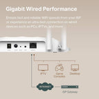 TP-Link AC1200 Wireless Gigabit Access Point Desktop Wi-Fi Bridge MU-MIMO & Beamforming Supports Multi-SSID/Client/Range Extender Mode 4 Fixed Antennas Passive PoE Powered (TL-WA1201)