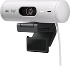 Logitech BRIO 500 Webcam — Off White