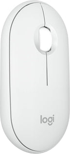 Logitech M350S Wireless Mouse — White