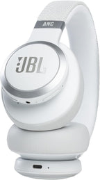 JBL Live 660NC Wireless Noise Cancelling Headphones — White