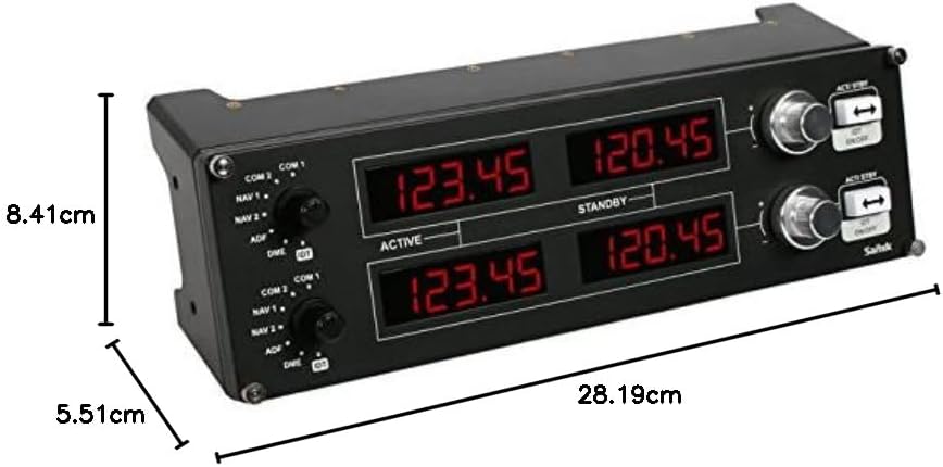 Logitech G Flight Radio Panel — Black