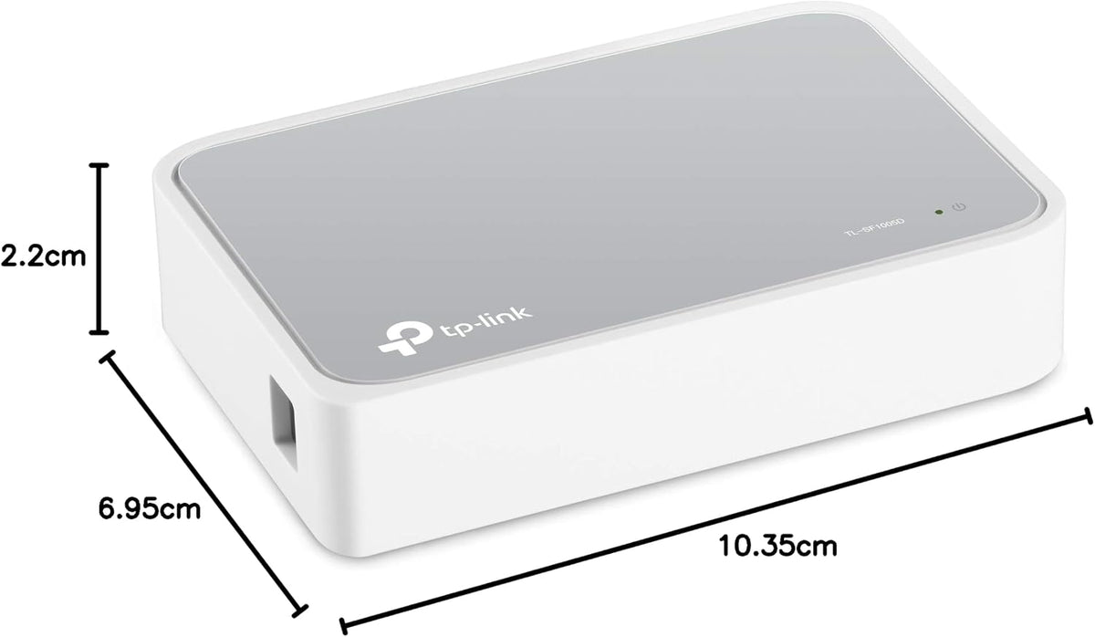 Tp-Link 5-Port 10/100Mbps Desktop Switch [Tl-Sf1005D]