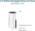 tp-link Deco P9 Whole Home Powerline Mesh Wi-Fi System, Up To 6000 Sq ft coverage, Thick Wall, Works with Amazon Echo/Alexa, Wi-Fi Booster, Parental Controls, Pack of 3