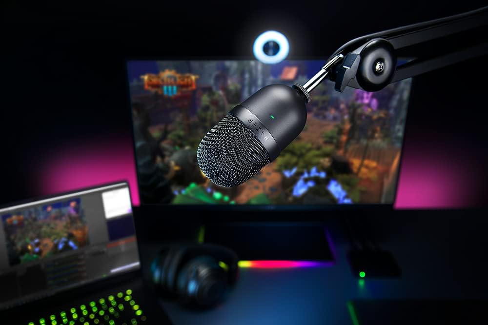 Razer Seiren Mini Ultra-Precise Supercardioid Pickup Pattern — Quartz — product image 4