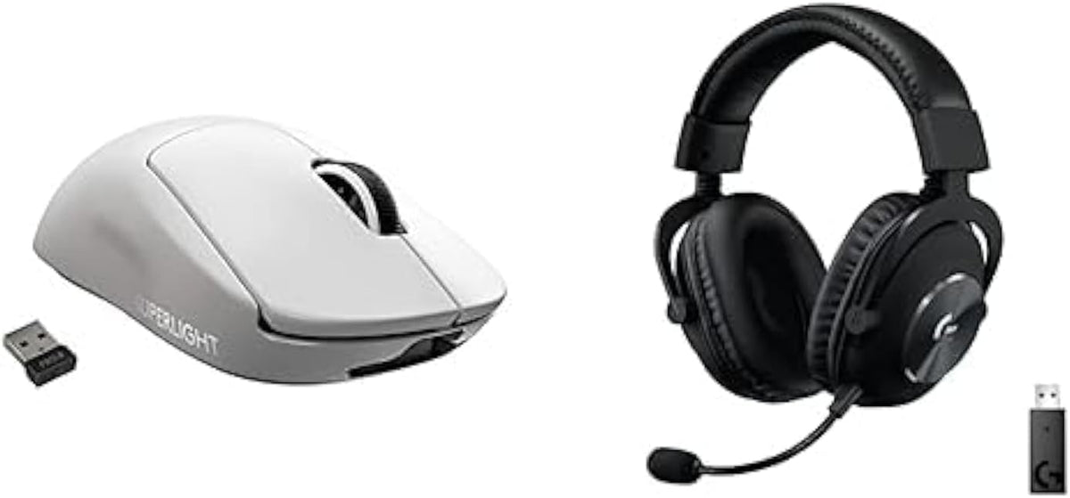Logitech G PRO X SUPERLIGHT Mouse and PRO X Wireless Headset Bundle