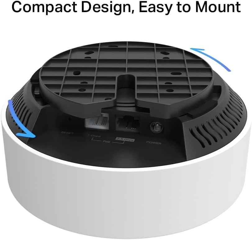 TP-Link Deco X50-PoE AX3000 Whole Home Mesh Wi-Fi 6 System with PoE, Dual-Band, AI-Driven Mesh, cover up to 6,500 ft2, Connect up to 150 devices, 1.0 GHz Dual-Core CPU, HomeShield, Pack of 3