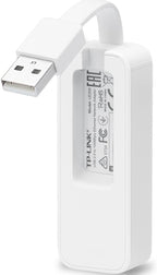 TP-Link USB 2.0 to RJ45 10/100 Ethernet LAN Network Adapter with Foldable Cord Design for Apple MacBook Surface Pro XPS Laptop Ultrabook Chromebook PC Mac and More (UE200), White