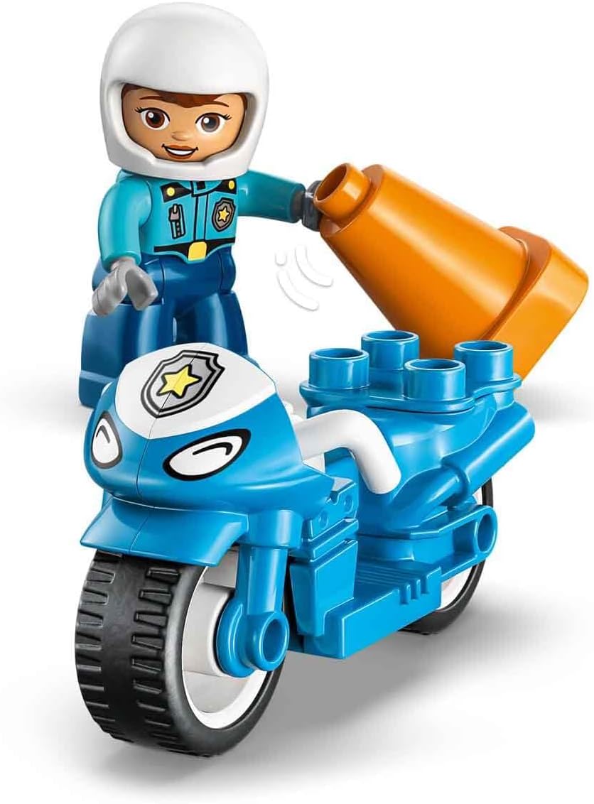 LEGO DUPLO Blue Police Motorcycle 10471 — image 4