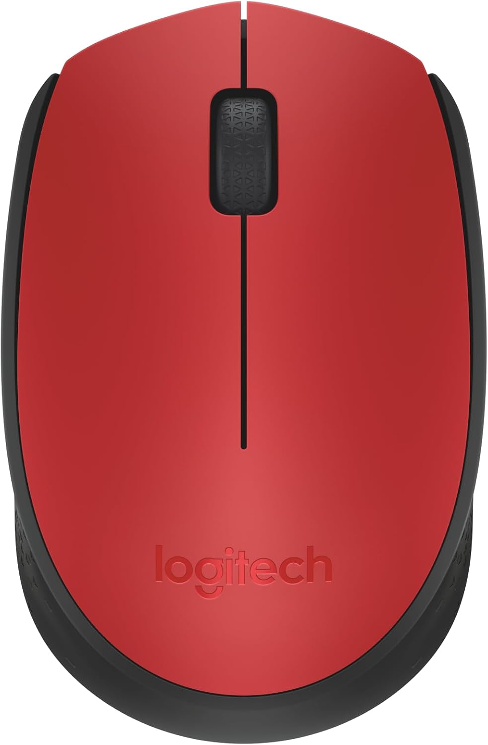 Logitech M171 Wireless Mouse — Red