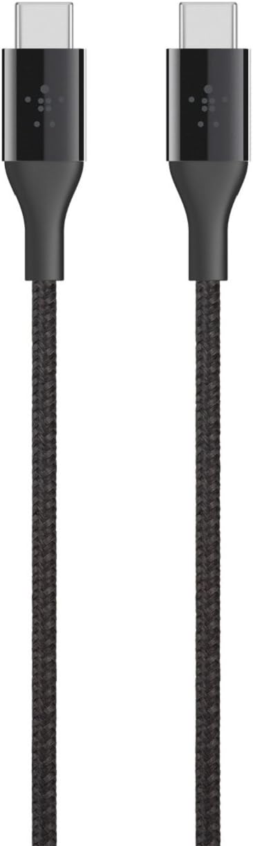 Belkin 1.2 M Mixit Duratek Usb-C Cable Built With Dupont Kevlar - Black, F2Cu050Bt04, 4 Feet