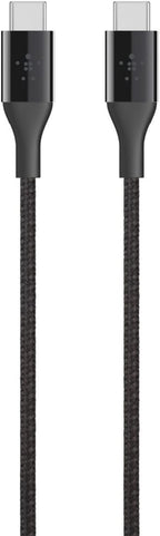 Belkin 1.2 M Mixit Duratek Usb-C Cable Built With Dupont Kevlar - Black, F2Cu050Bt04, 4 Feet