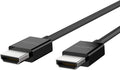 Belkin Ultra High Speed Premium HDMI 2.1 Cable, 4K/ Dolby Vision HDR, Optimal Viewing For Apple TV, 2m/ 6.6ft Black, AV10175bt2MBKV2