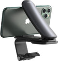 Baseus Car Phone Holder for Centre Console Dashboard, 360° Adjustable Car Phone Mount — 180°-Ultra Stable-BMP — Black