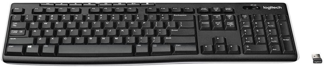Logitech K270 Keyboard — Black