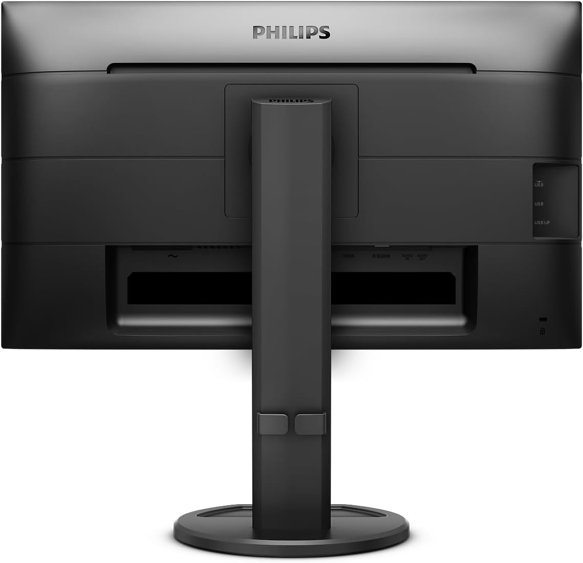 Philips 240B9-24 inch WUXGA Monitor, 75Hz, 4ms, IPS, Speakers, Height Adjust, USB Hub (1920 x 1200, 300 cd/m² HDMI/DVI/VGA/DP/USB 3.2) — No Webcam